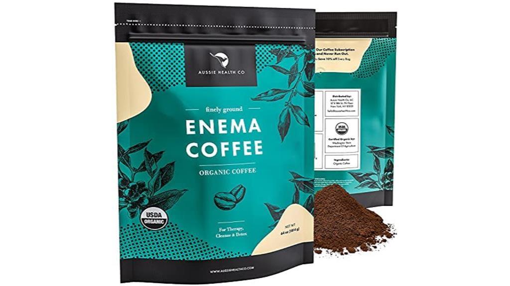 organic enema coffee beans