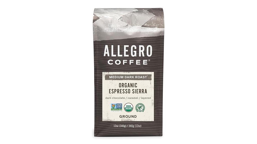 organic espresso sierra ground