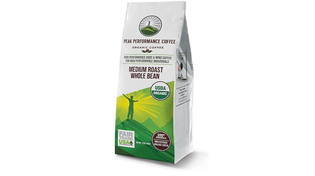 organic whole bean coffee