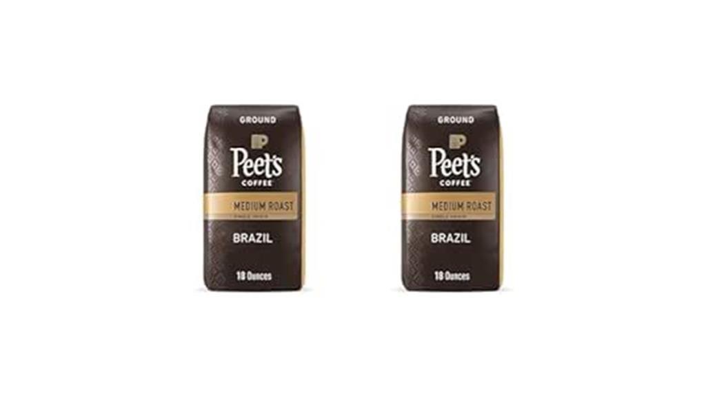 peets coffee brazil duo