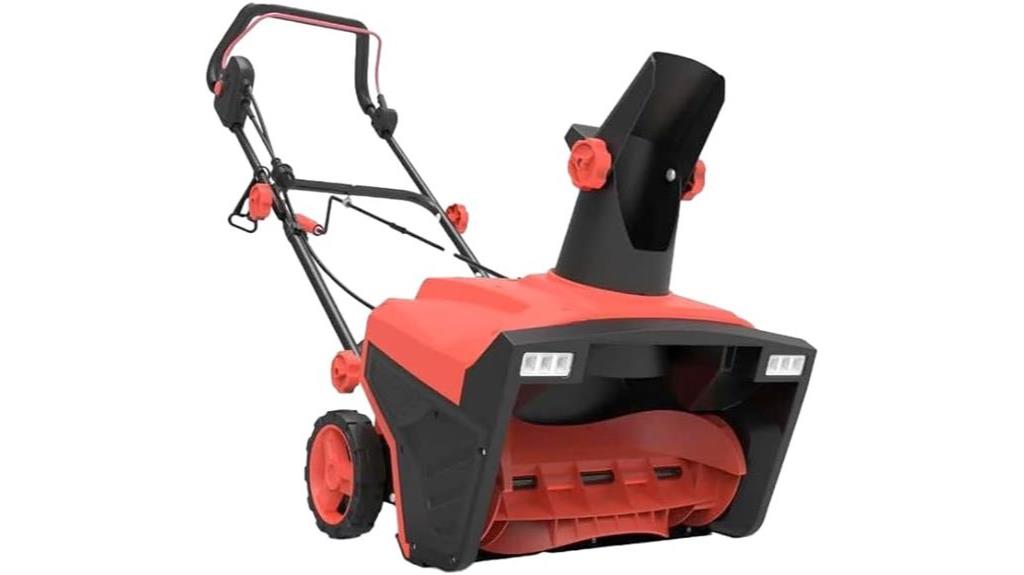 powerful snow blower features