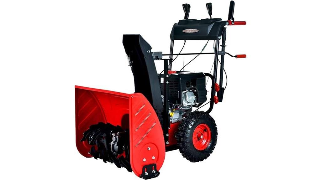 powerful snow blower features