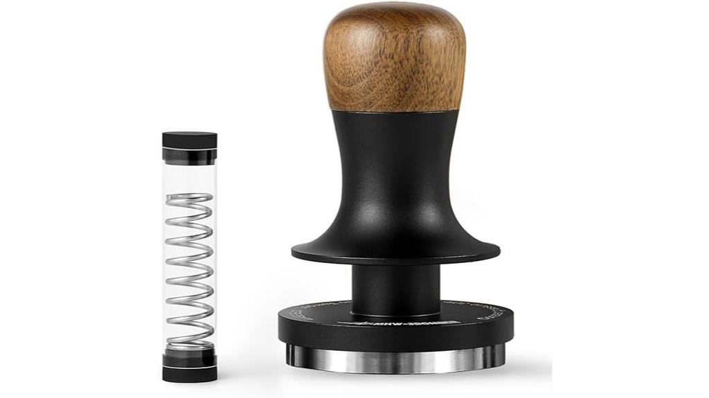 precision calibrated espresso tamper