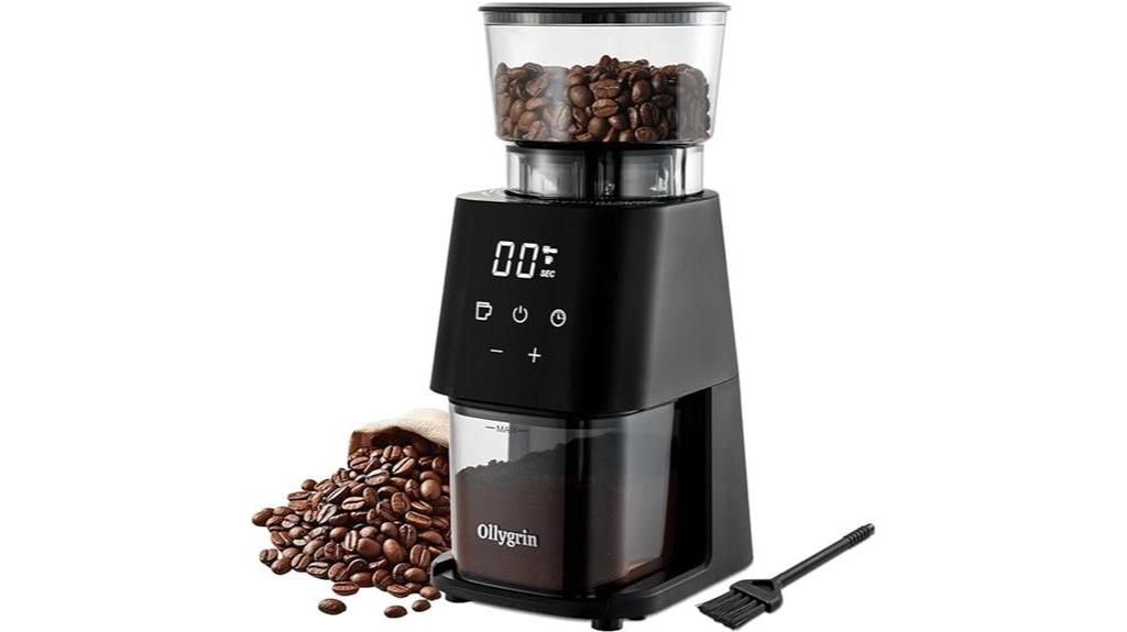 premium coffee grinder features