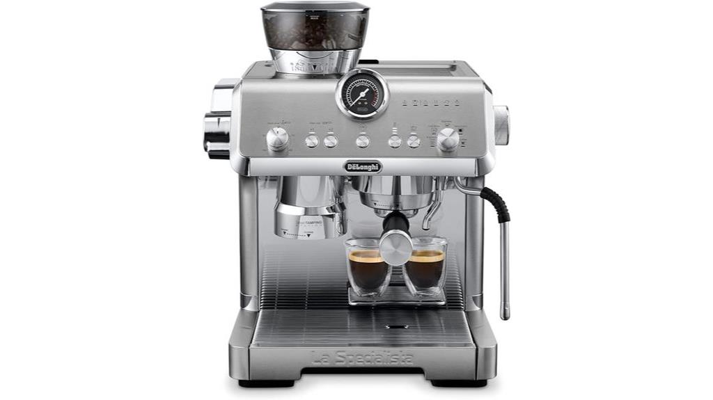 premium espresso machine features