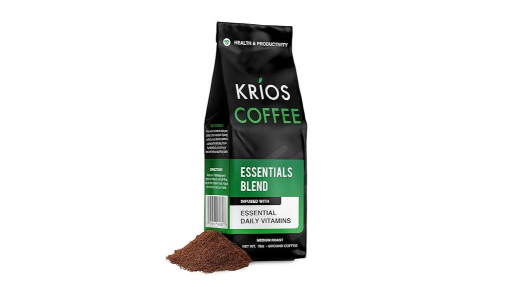 premium ground coffee beans