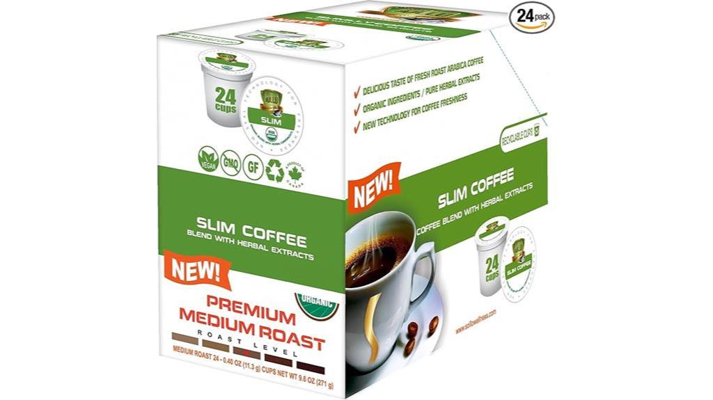 premium organic slim coffee