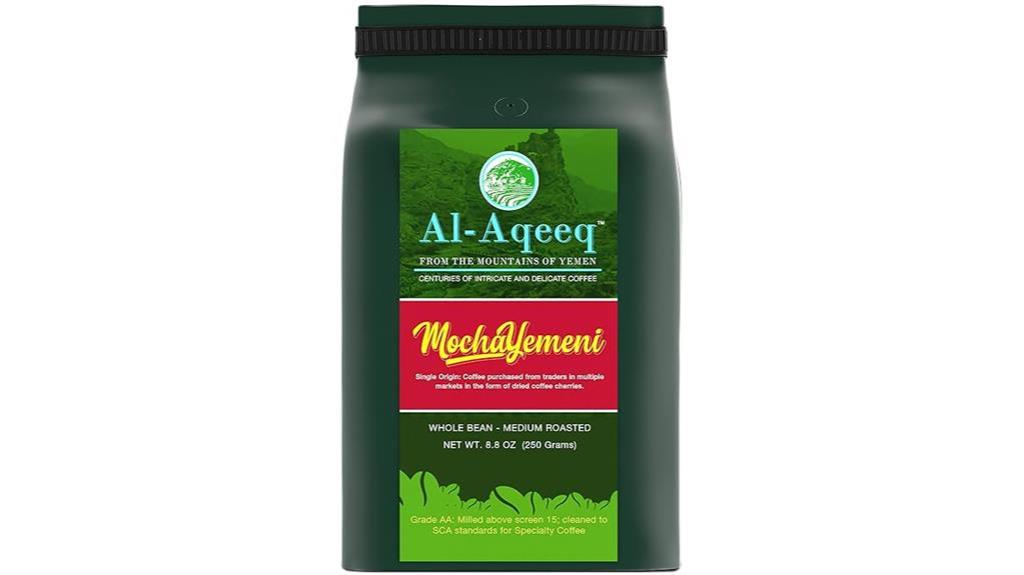 premium yemeni al aqeeq coffee