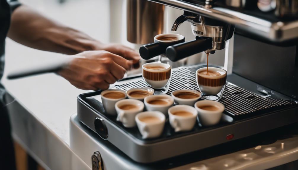 prepare espresso in advance