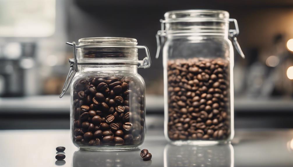 preserving espresso bean freshness