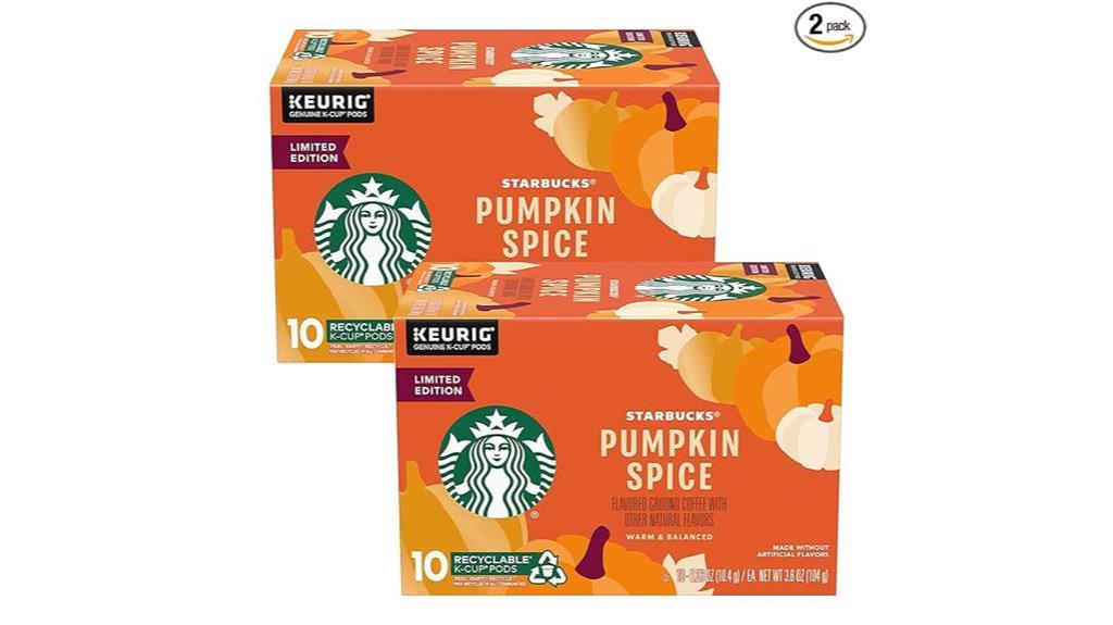 pumpkin spice k cups duo