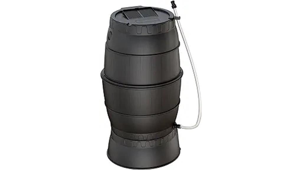 rainwater collection barrel stand