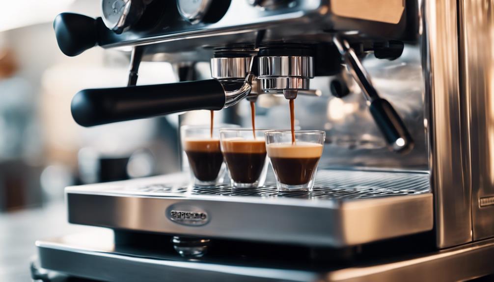selecting espresso machine for iced lattes