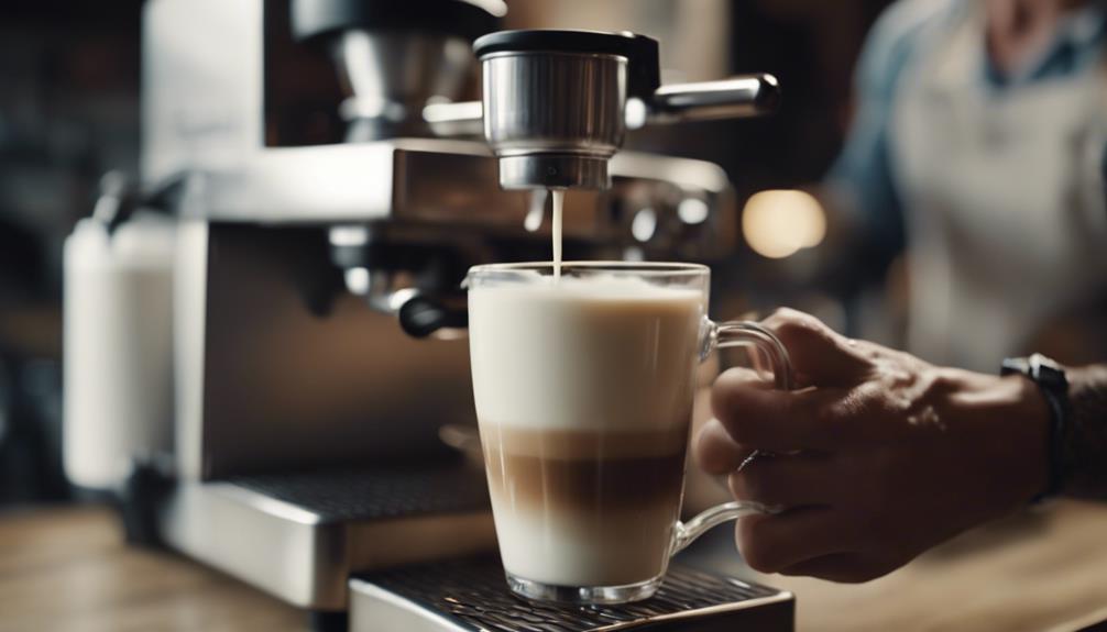 selecting espresso machine for latte art