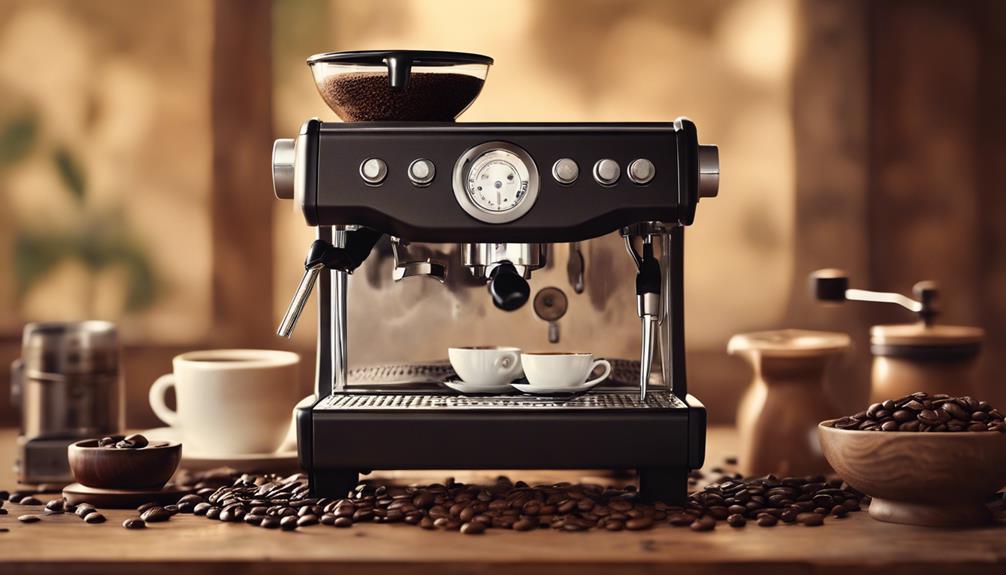 selecting manual espresso machine
