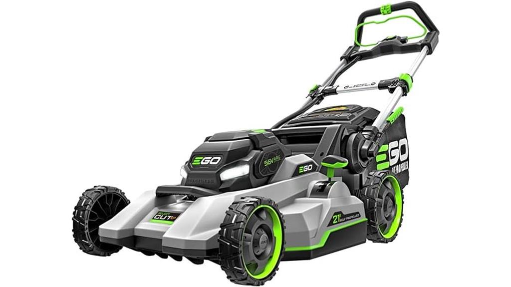self propelled mower with turbo