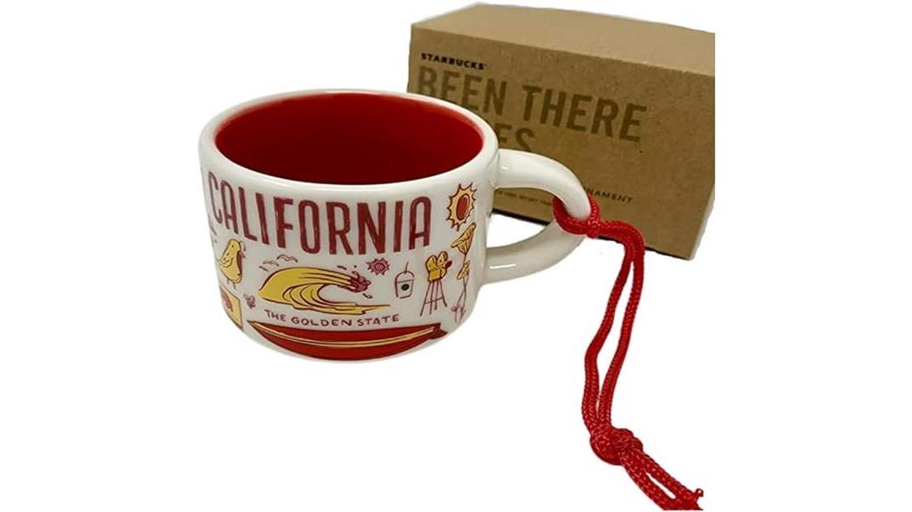 starbucks california ceramic mug