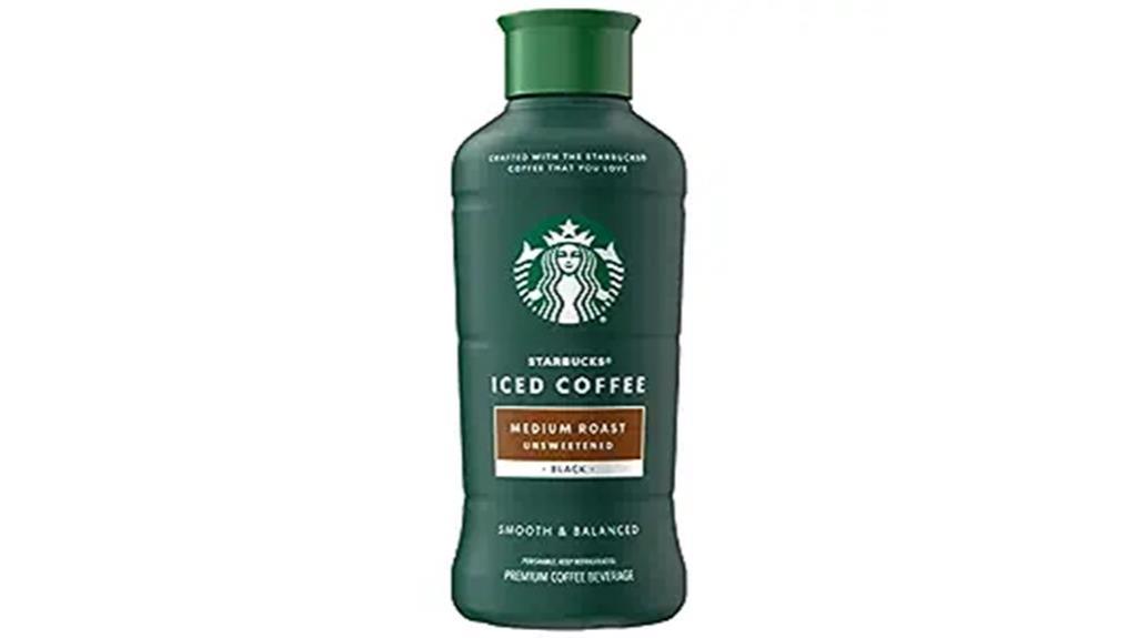 starbucks chilled unsweetened iced coffee