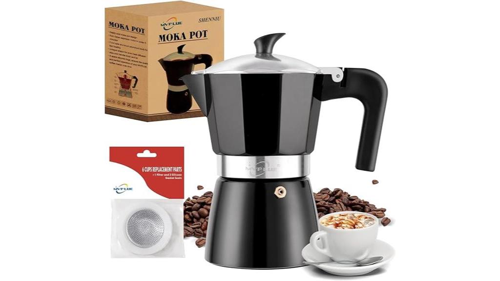 stovetop espresso maker set