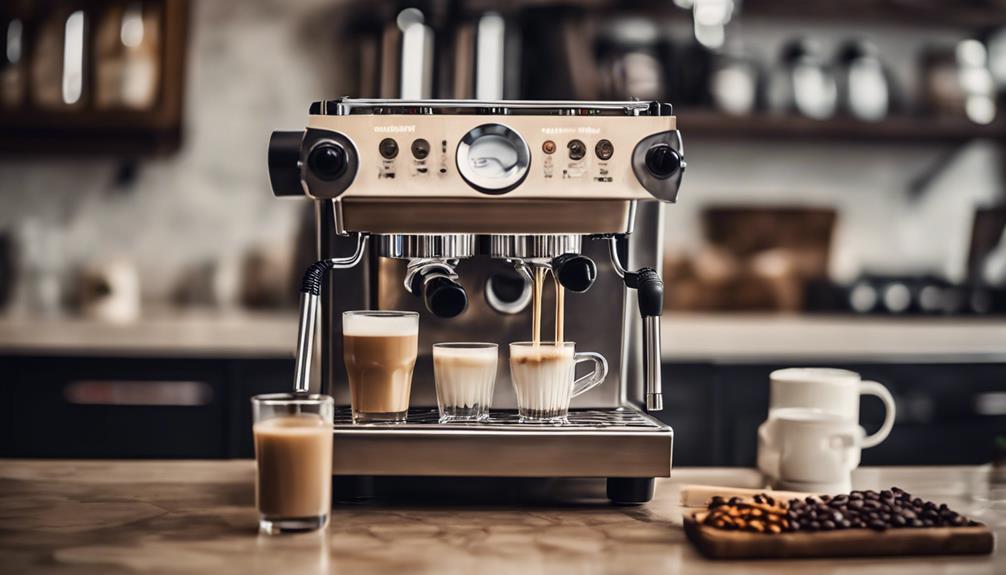 top espresso machines for iced lattes
