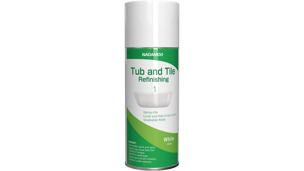 tub and tile refinishing spray