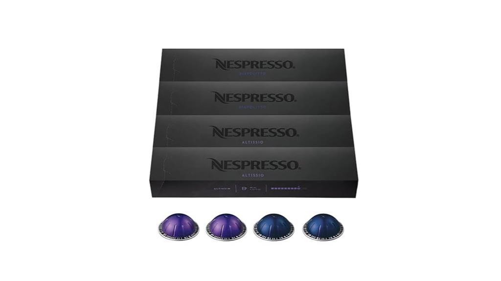 versatile nespresso vertuoline capsules
