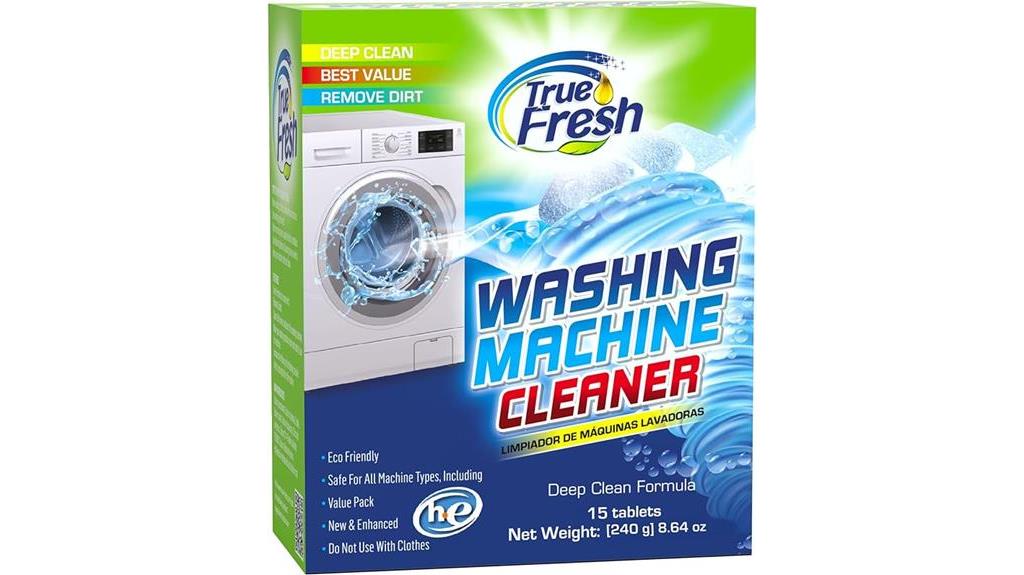 washing machine deep clean