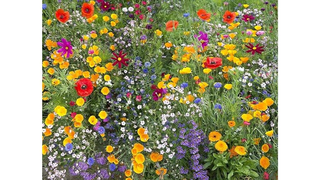 wildflowers attract hummingbirds butterflies