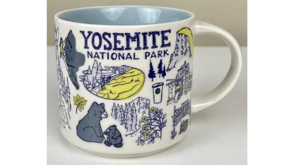 yosemite starbucks mug collection
