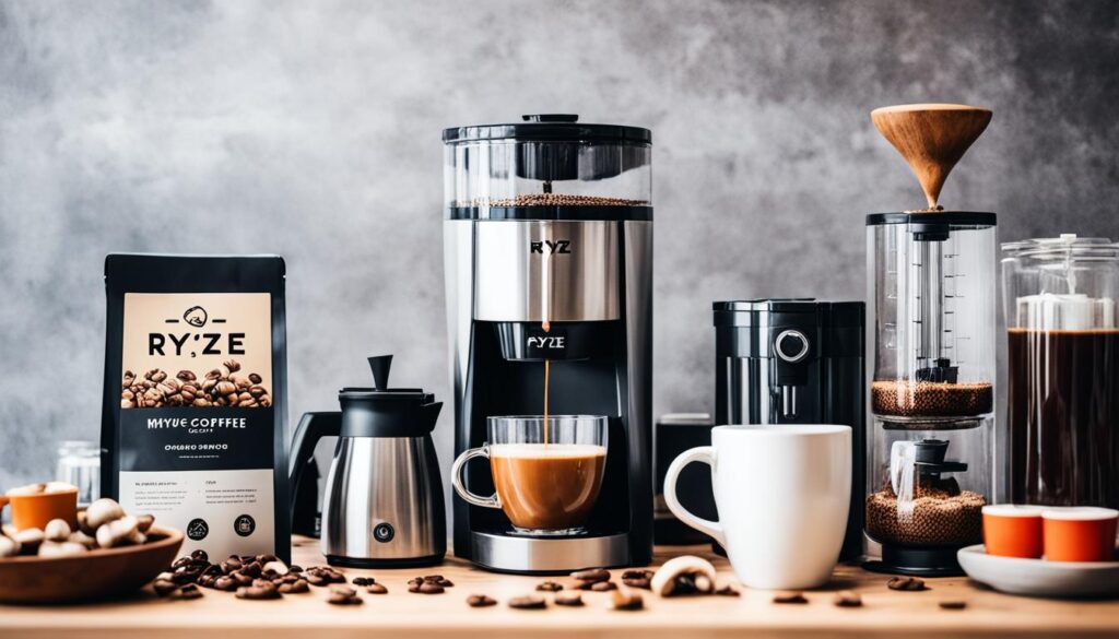 mushroom coffee preparation