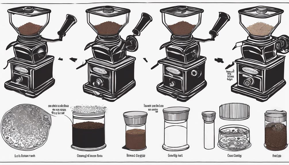 adjusting coffee maker controls