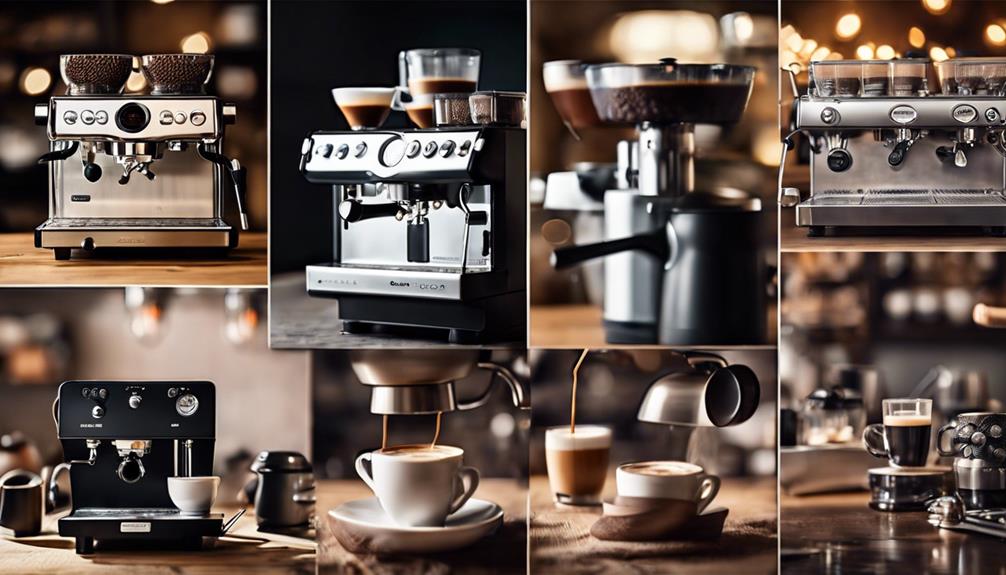 affordable espresso machine selection