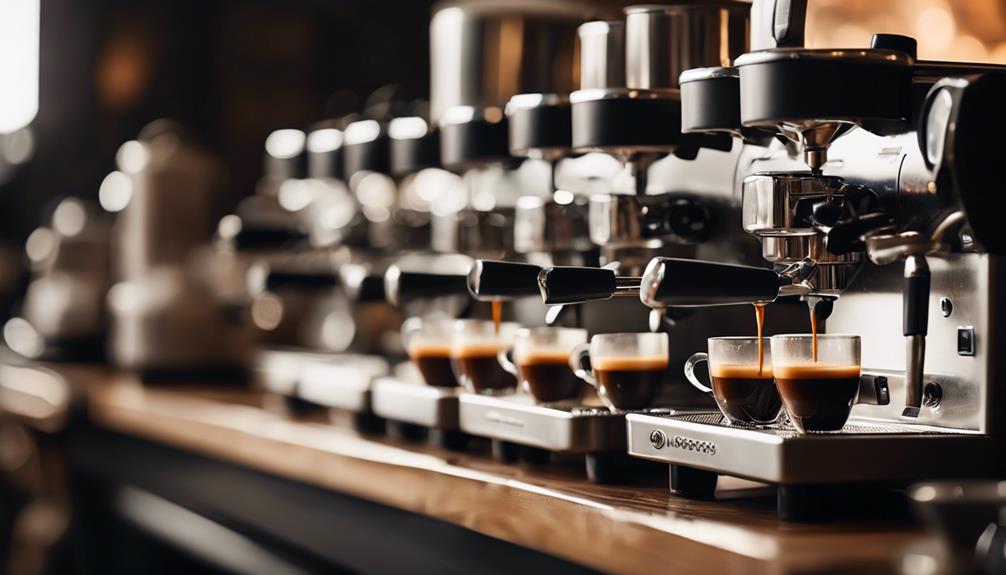 affordable espresso machine selection