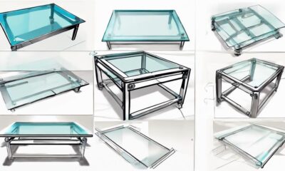 assembling a glass table