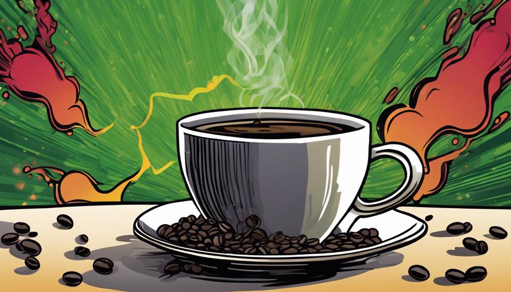 black coffee boosts health