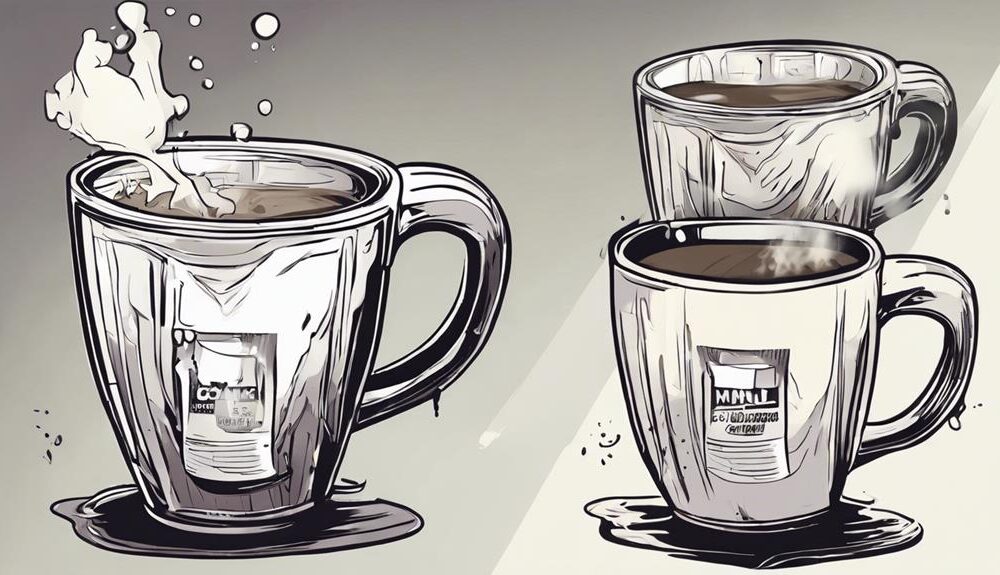 bleach for fresh mugs