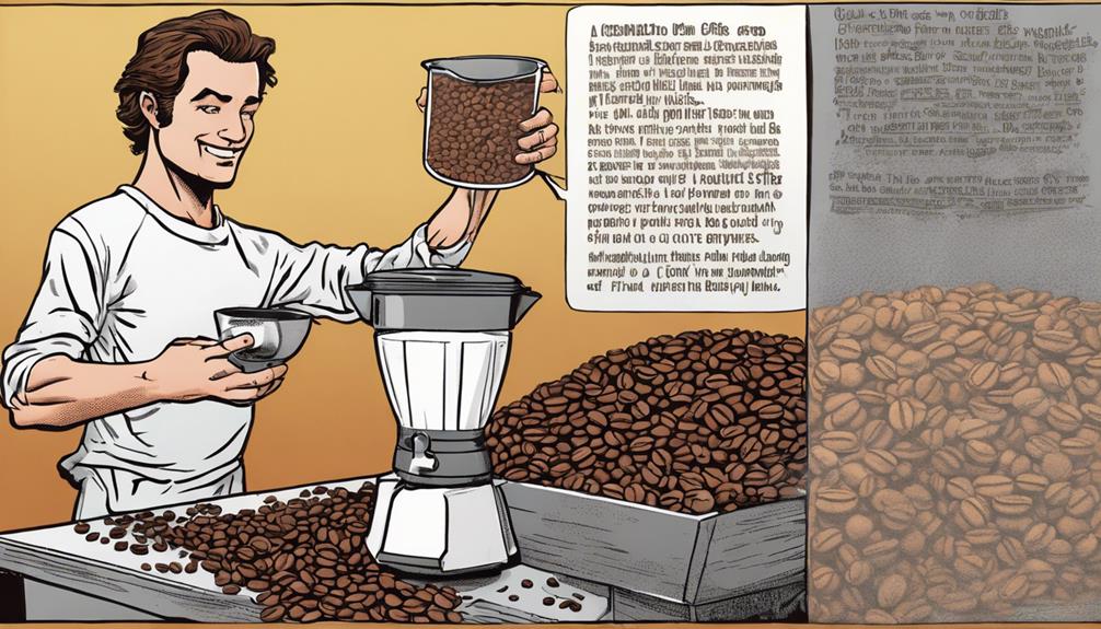 blending coffee beans without grinder