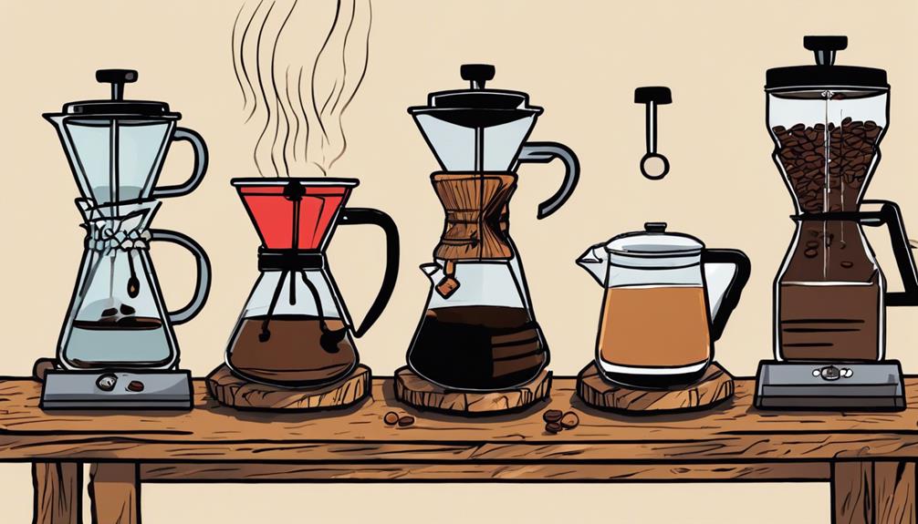 brewing coffee with precision