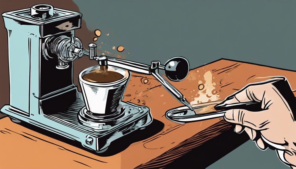 brewing espresso with precision