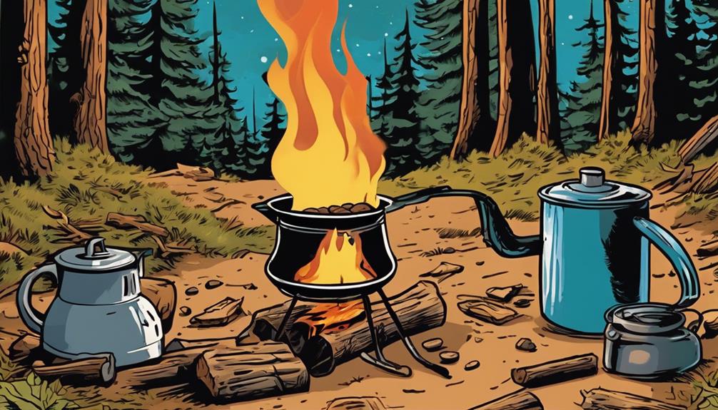 campfire coffee preparation tips