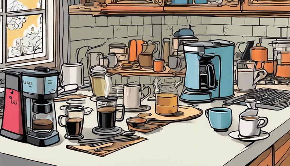 choosing small affordable coffee makers