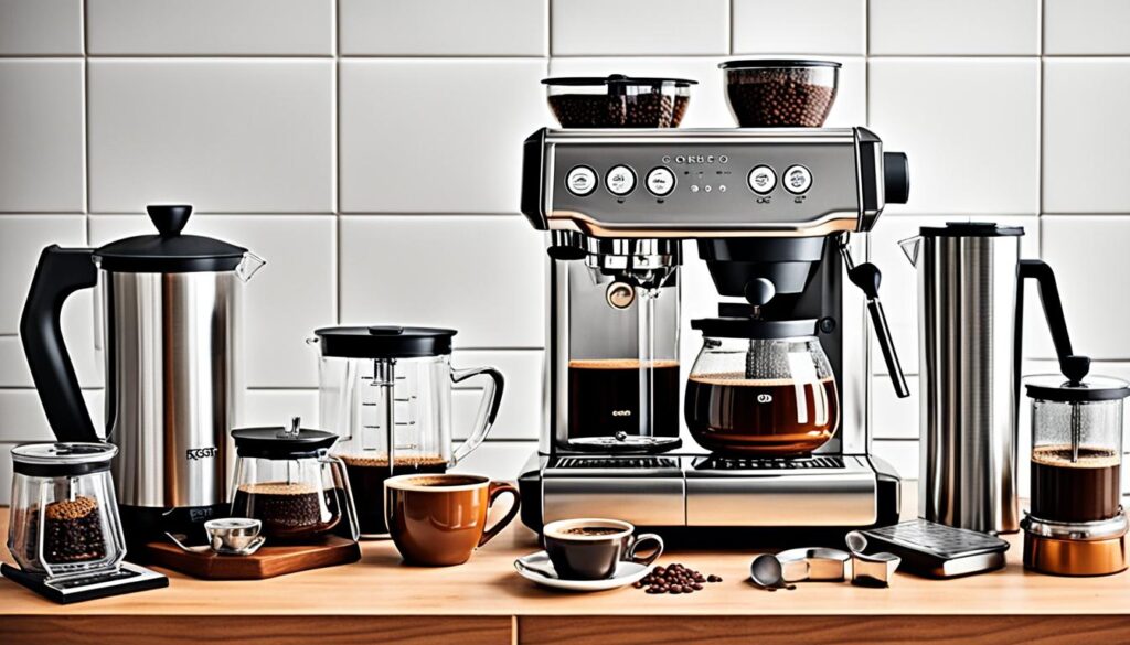 coffee brewing equipment