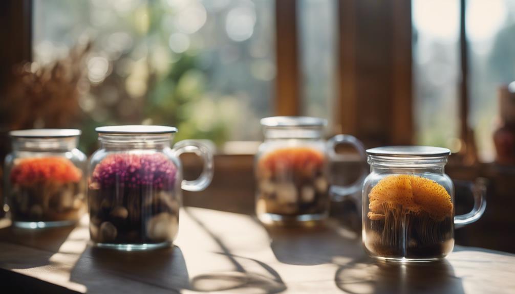 coffee alternative mushroom selection