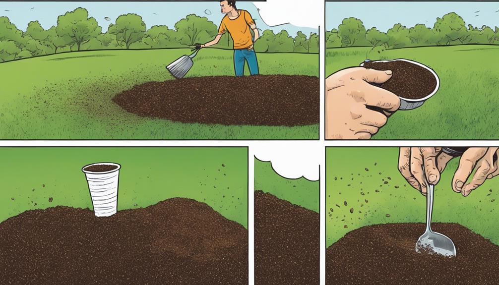 coffee grounds lawn care