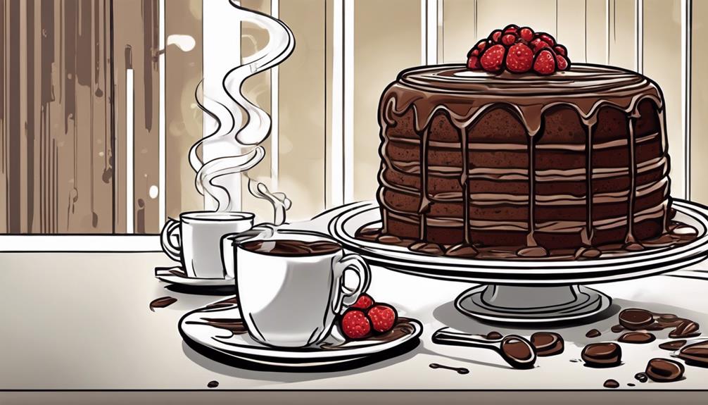 coffee infused chocolate cake recipe