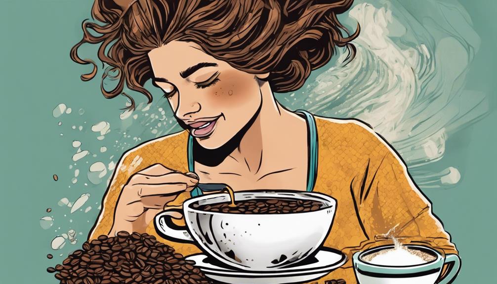 coffee promotes hair growth