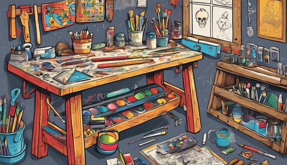 creative workbenches for children