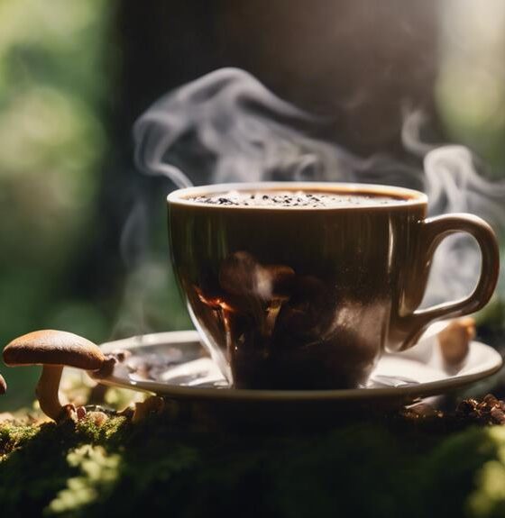 daily mushroom coffee benefits