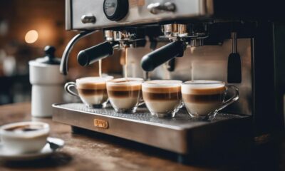 diverse espresso drink varieties