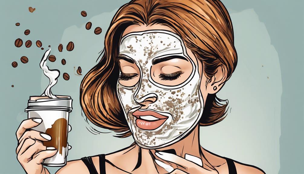 diy coffee face mask